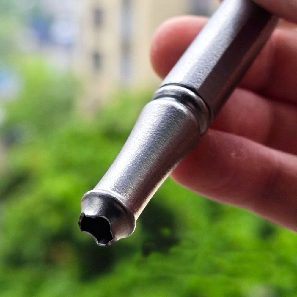 Titanium Alloy Ballpoint Pen Office Working Signature Pen Outdoor EDC Key chain