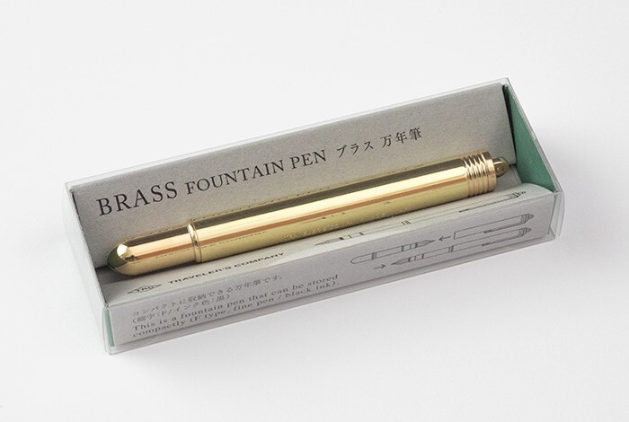 TRC 36727006 Traveler’s Company Solid Brass Ballpoint Pe made in JAPAN