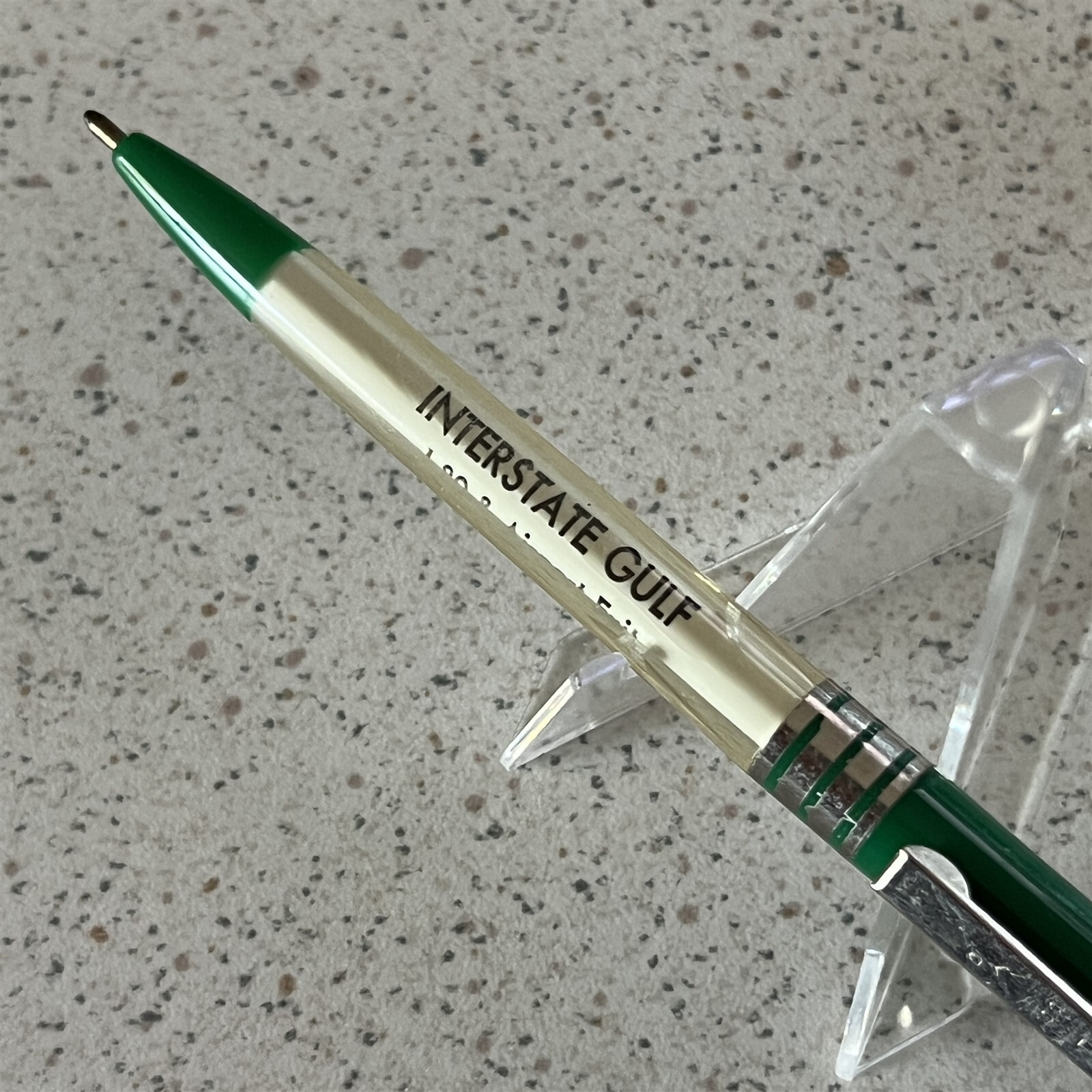 Interstate Gulf Gas Station Lincoln Nebraska Vintage Ballpoint Pen #19816