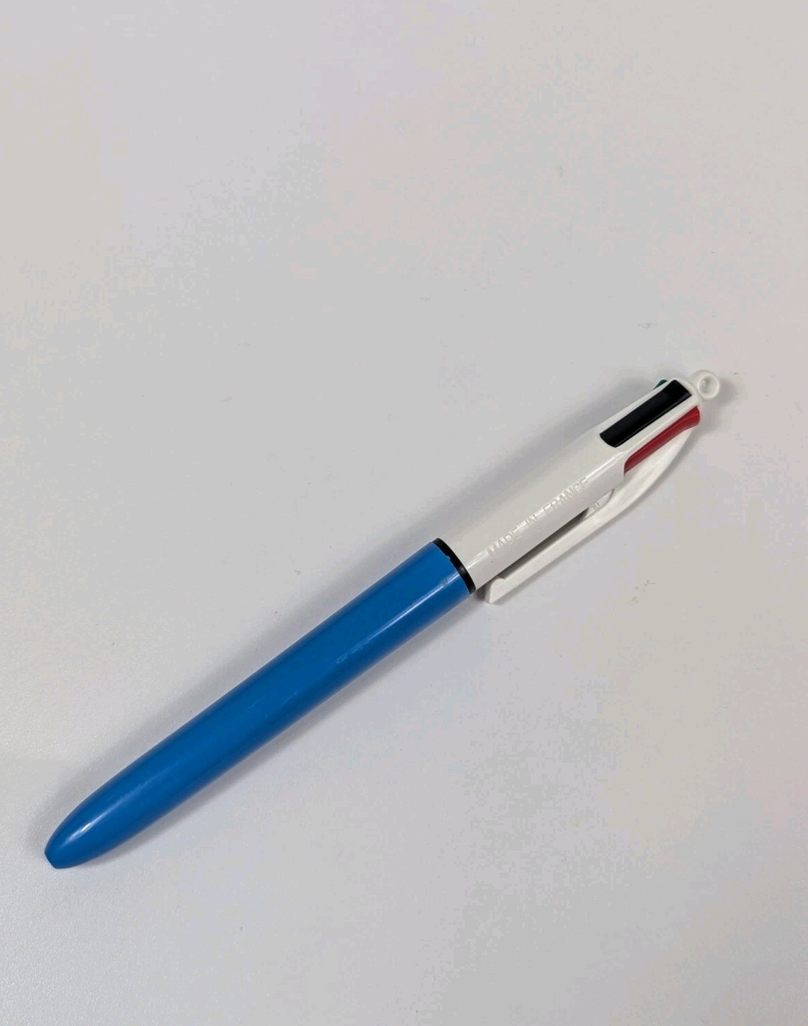 BIC Four Color Click Ballpoint Pen Vintage Made in France Green Red Blue Black