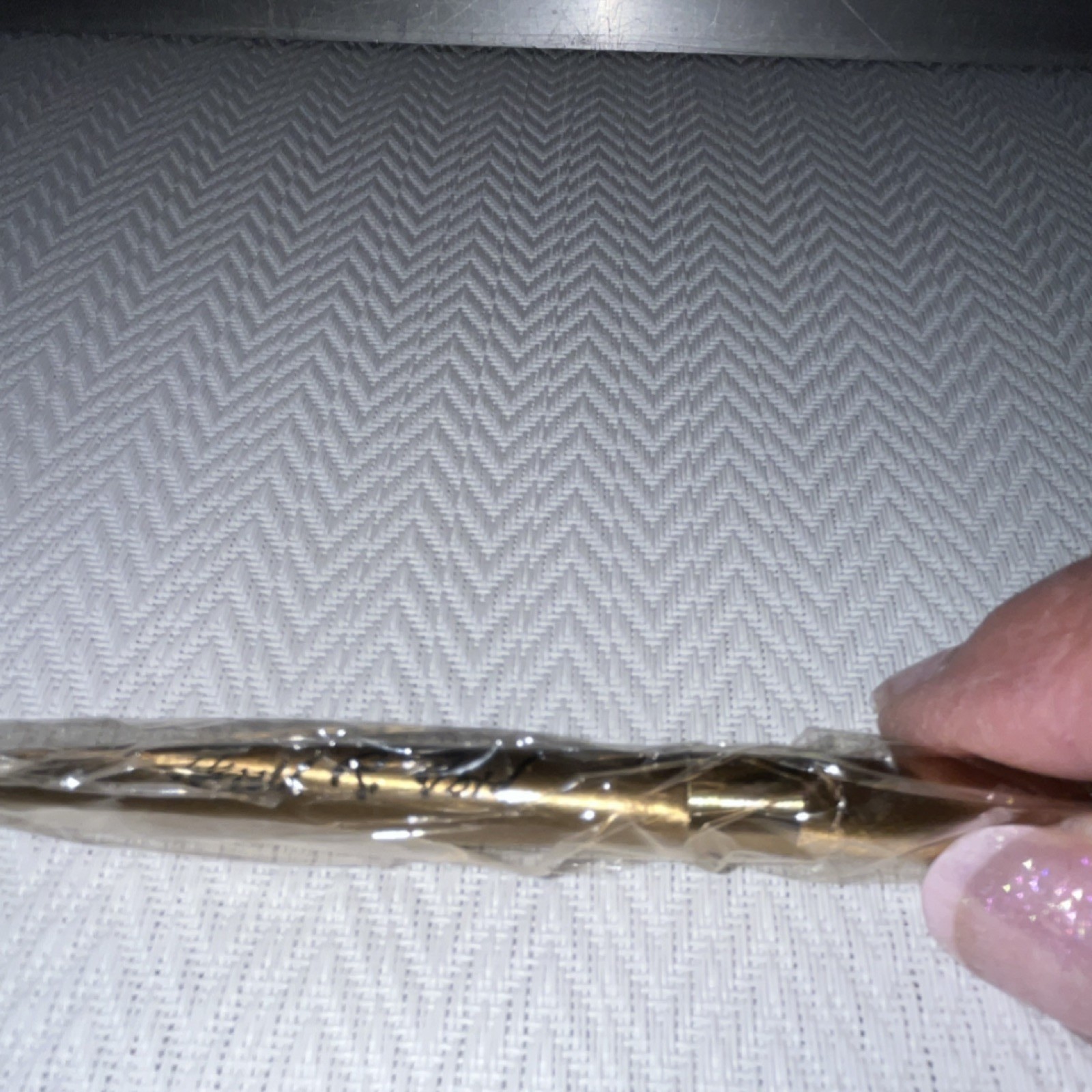 Gerald Ford Ballpoint Pen with Gold Trim, Plastic Wrapped