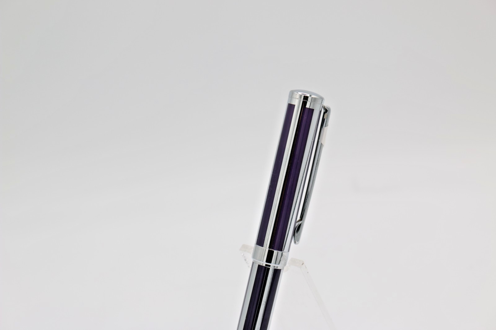 Sheaffer Intensity Purple Rollerball Pen Chrome Trim Violet Lacquer Model 9232-1