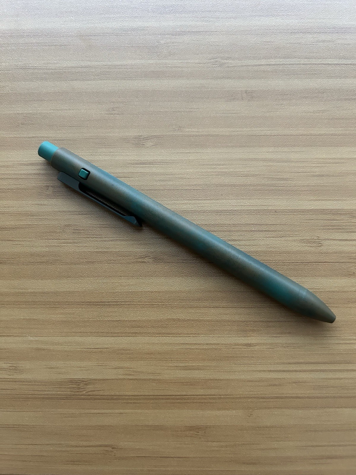 Tactile Turn x Shiny EDC Custom Camo Cerakote Standard Ti Side Click Pen
