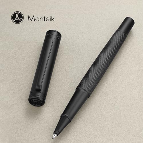 Matte Forest Rollerball Pen, Luxury Pen with Schmidt Ink Black Black ink