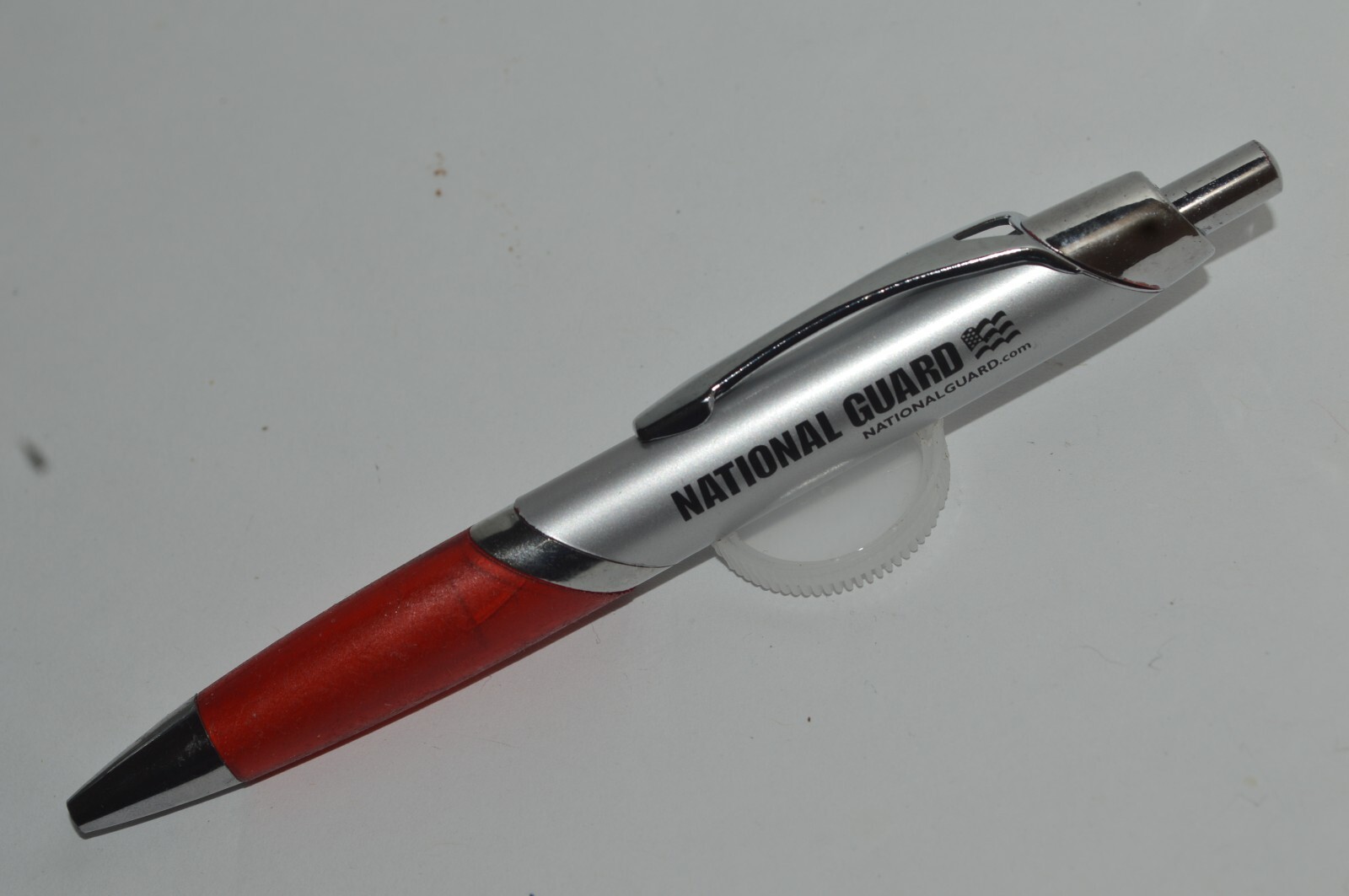 NATIONAL GUARD Ballpoint Pen Ergonomic Grip New Old Stock