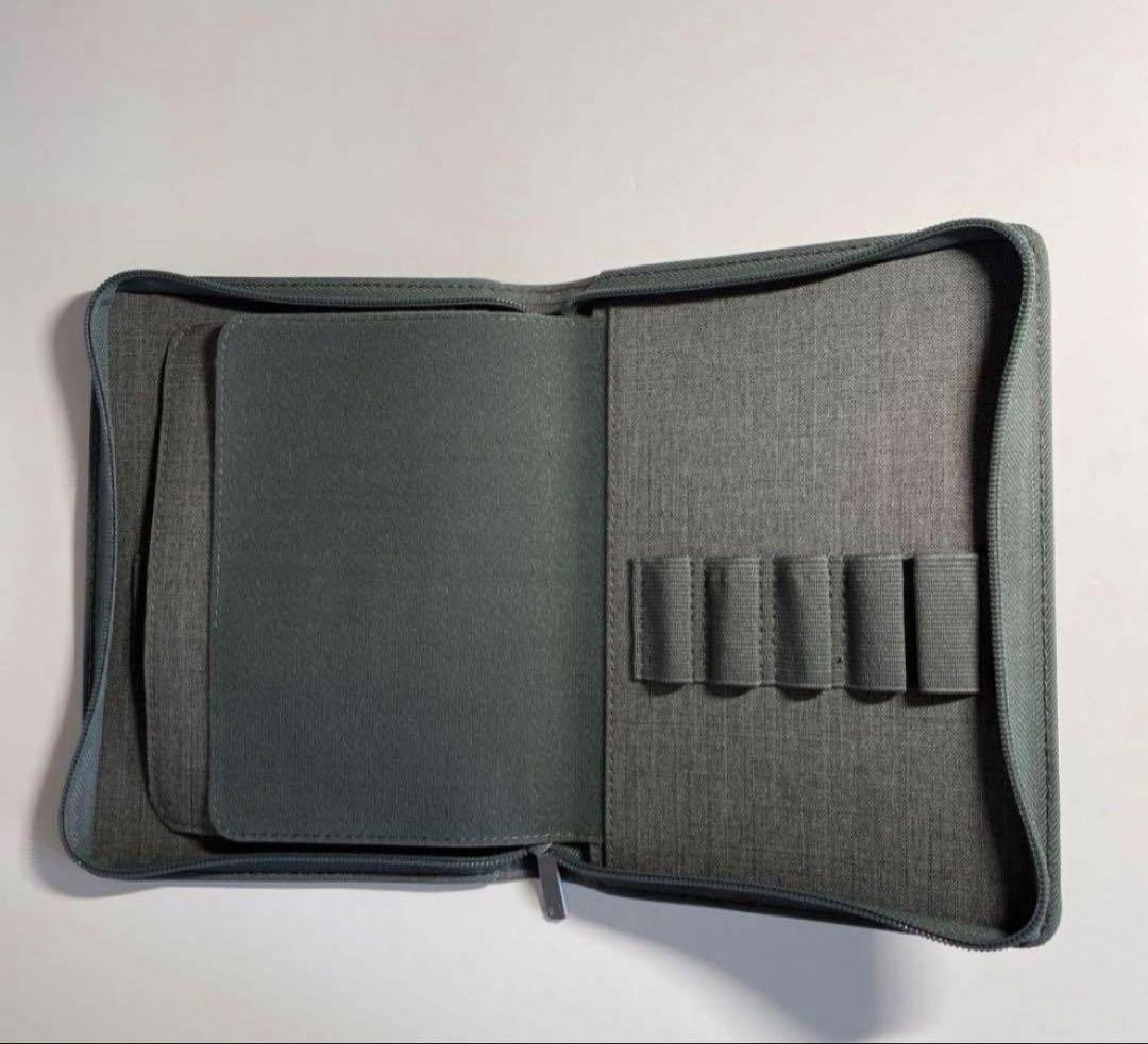 KACO pen case, fountain pen case, gray, for 10 #78102c