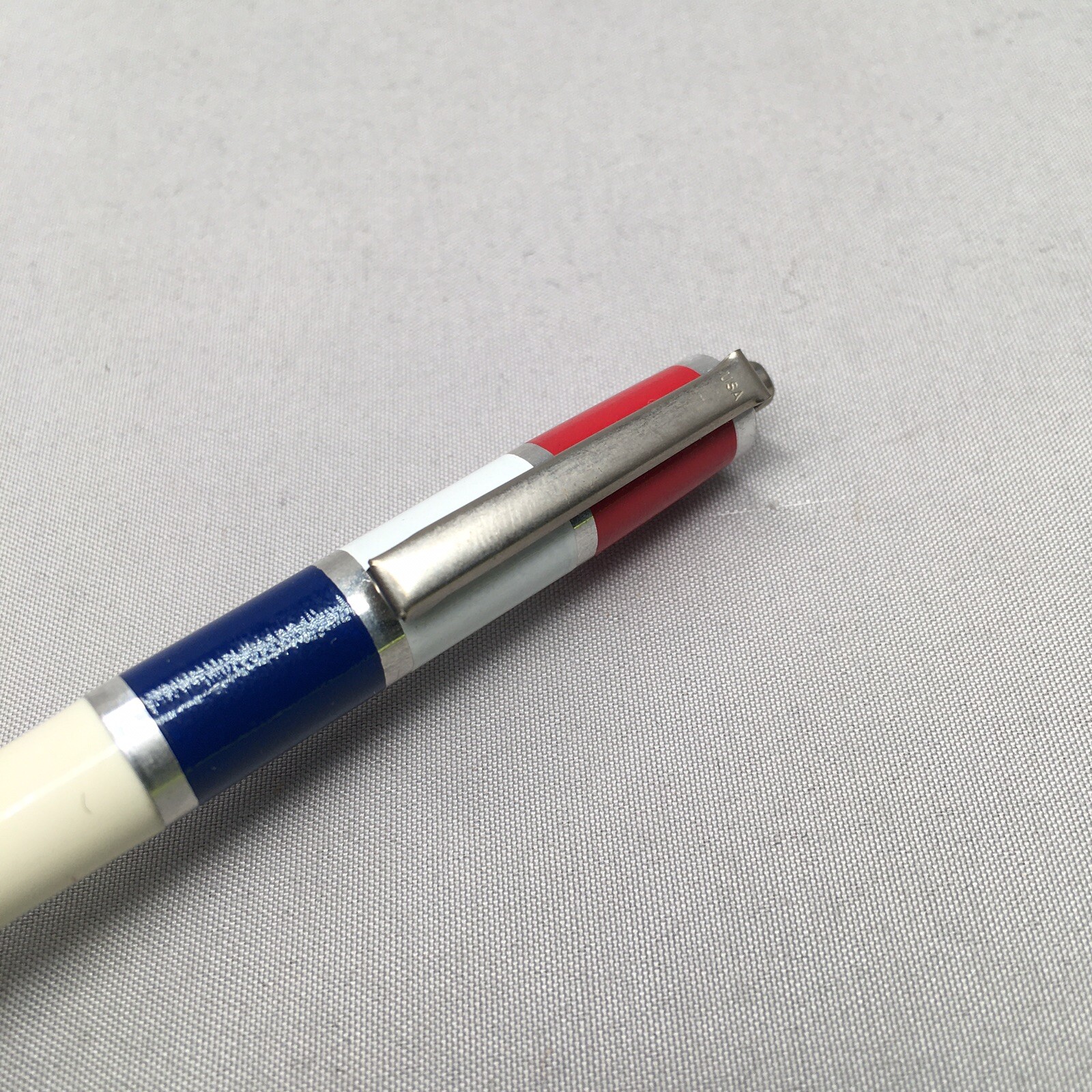 ABS American Back School Ashland Kentucky Advertising Pen Patriotic Colors Dried