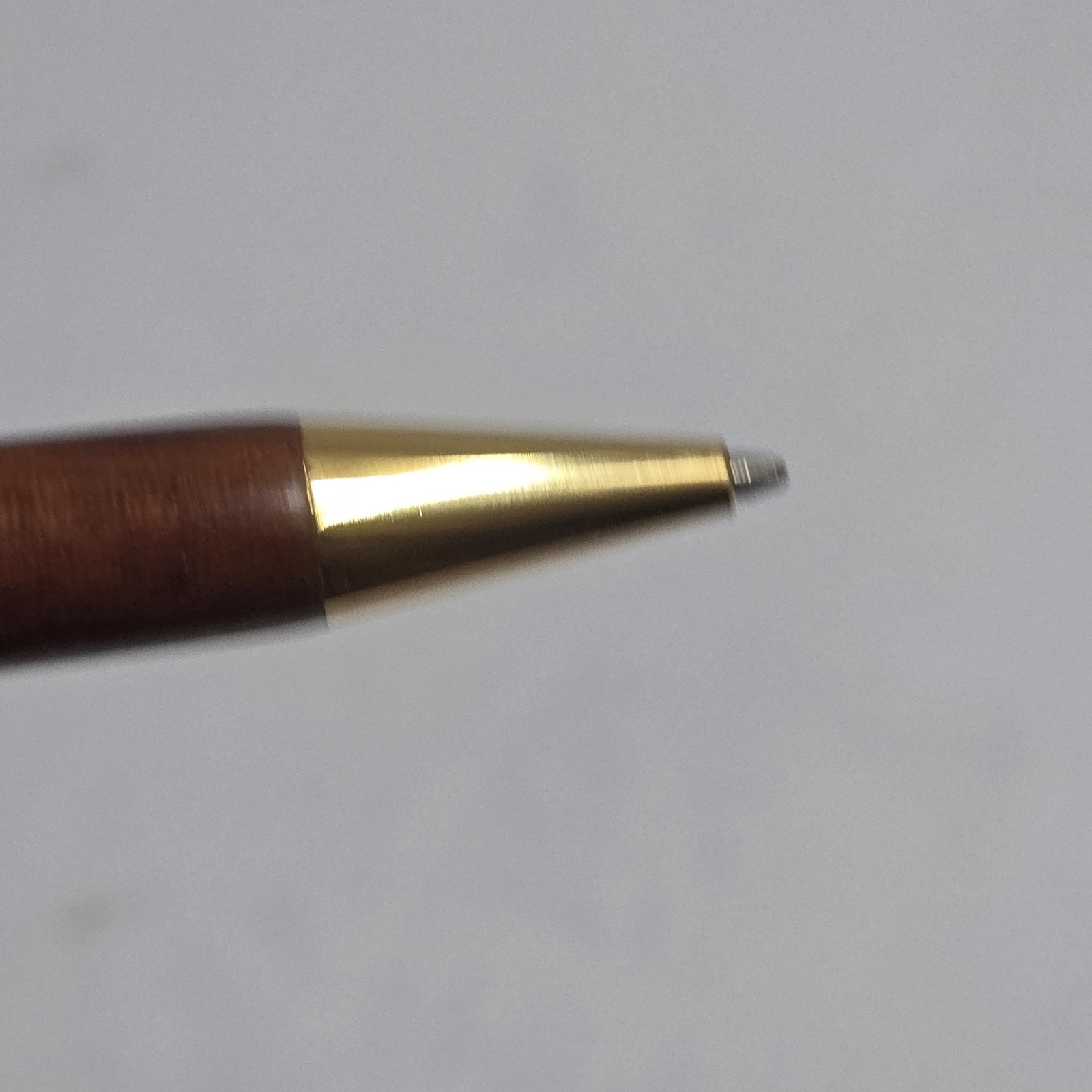 KeyCite Westlaw Thomson Reuters Promo Wooden Ballpoint Pen Gold Trim Wood Grain