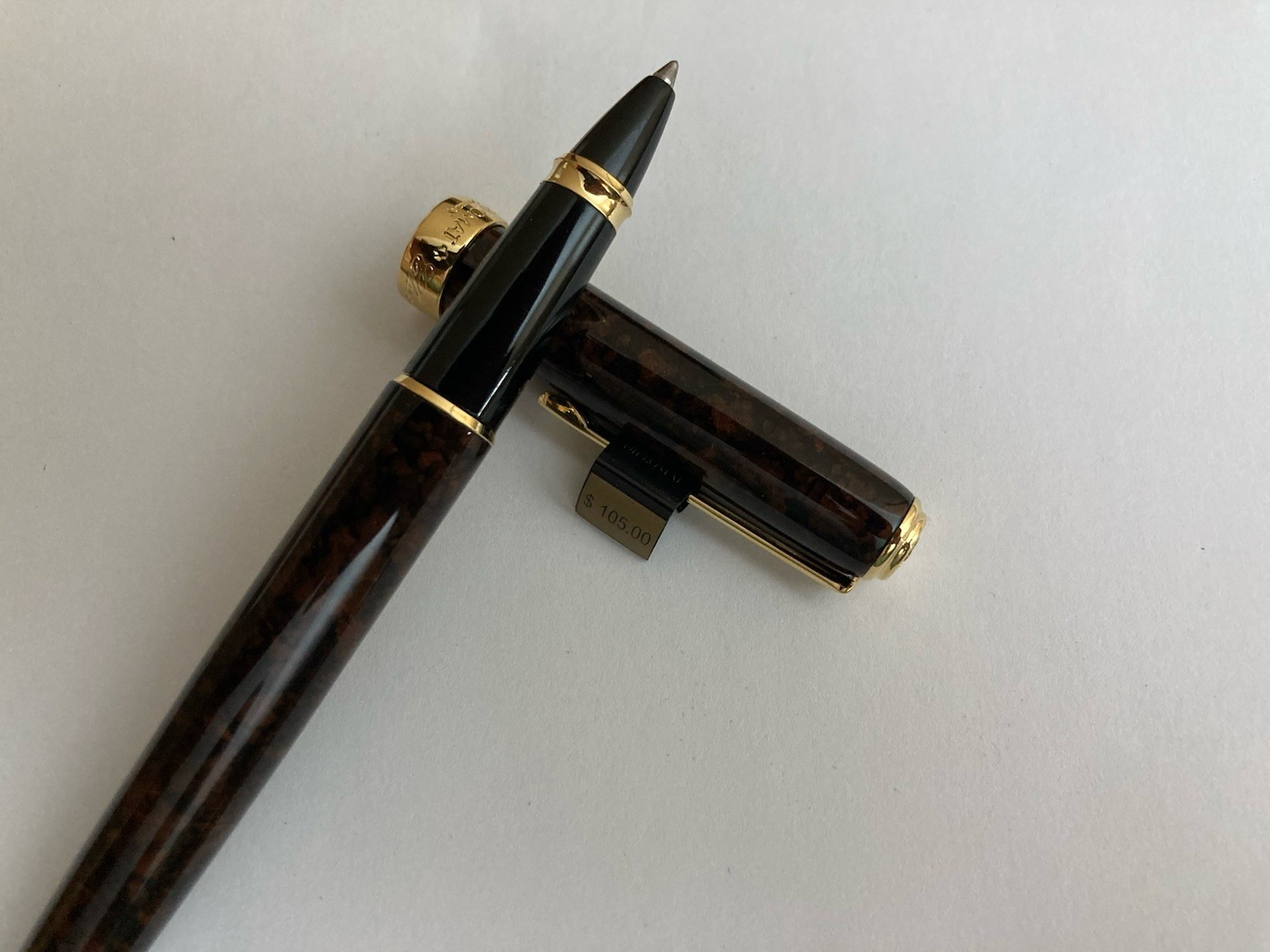DIPLOMAT Rollerball Pen Pearl Green, Germany, NIB