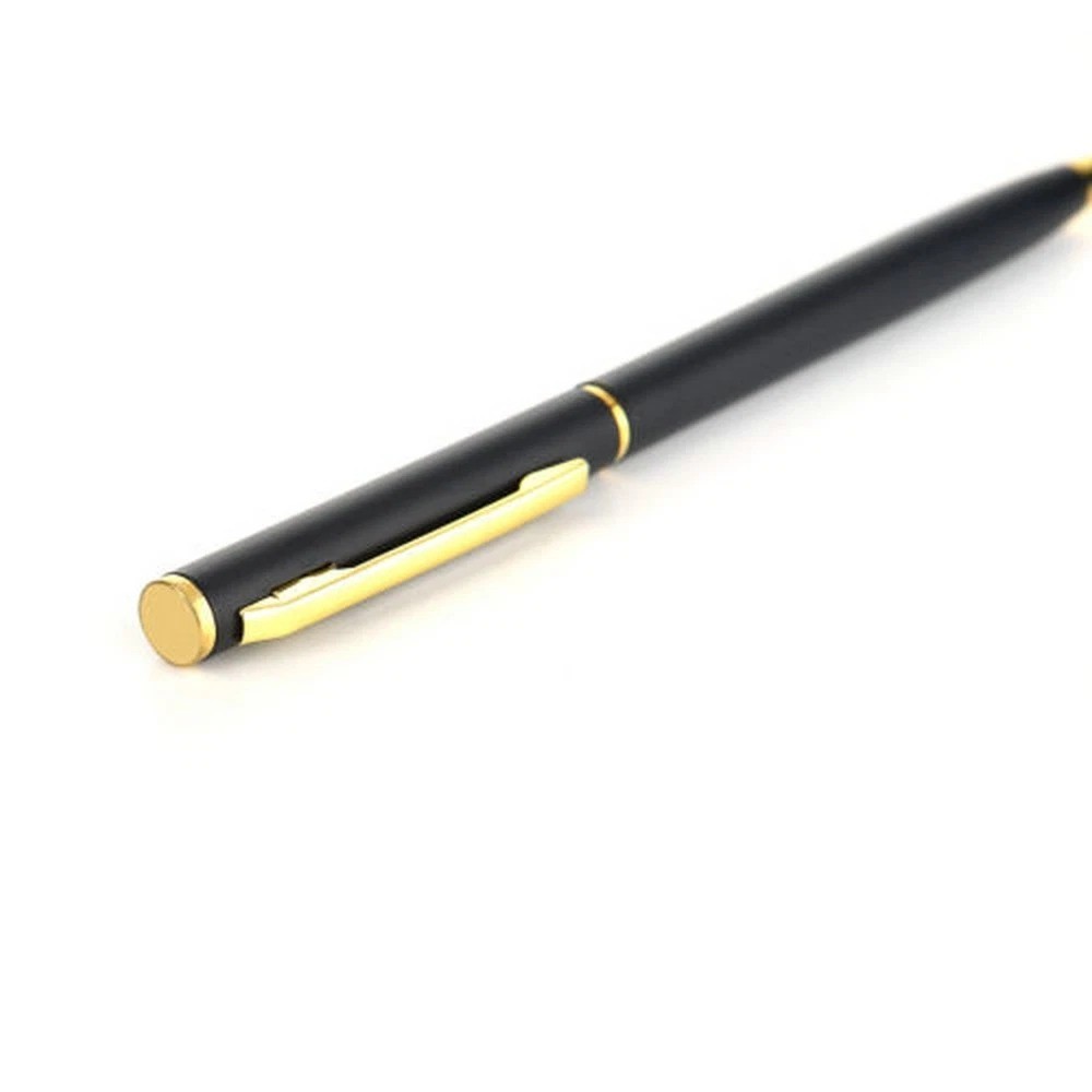Stainless Steel Ballpoint Pen Ball Point Writing Pen Student Stationery Retro