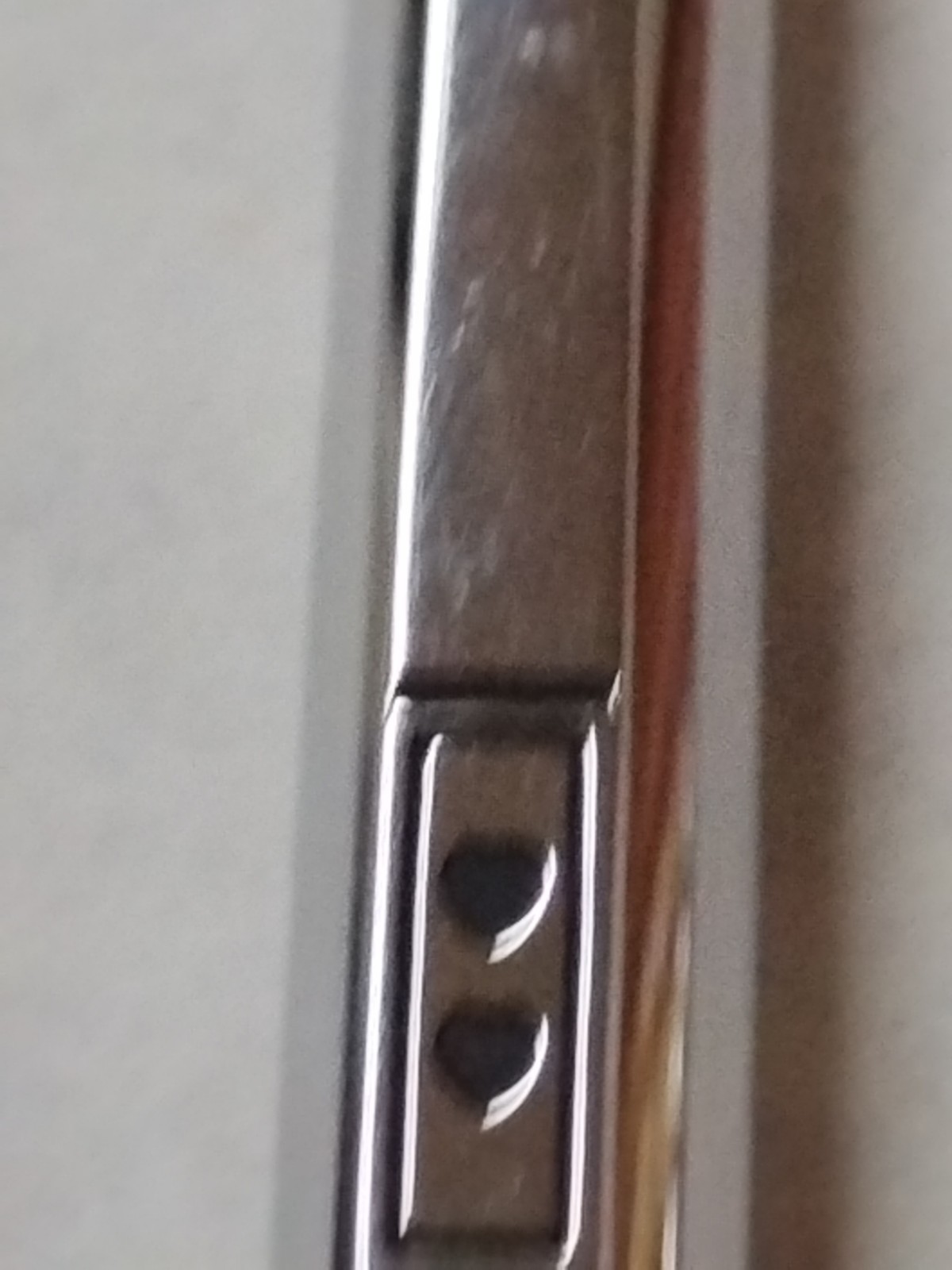 Vintage PAPER MATE Profile Slim Grip Ballpoint Pen All Chrome Made In Mexico #C6
