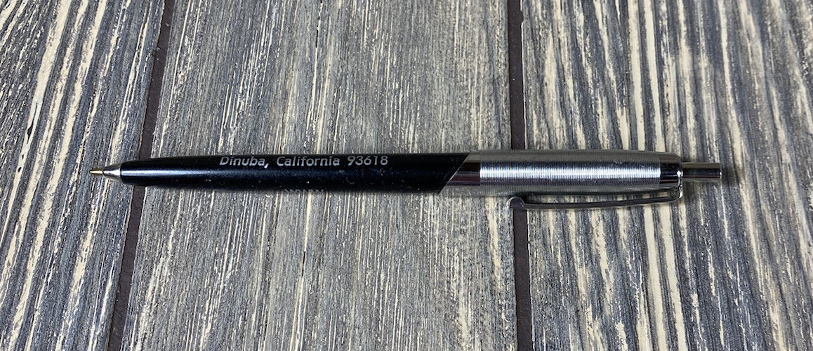 Vintage Unipeco California Fine Fruits WWW William Walter Wiest Pen