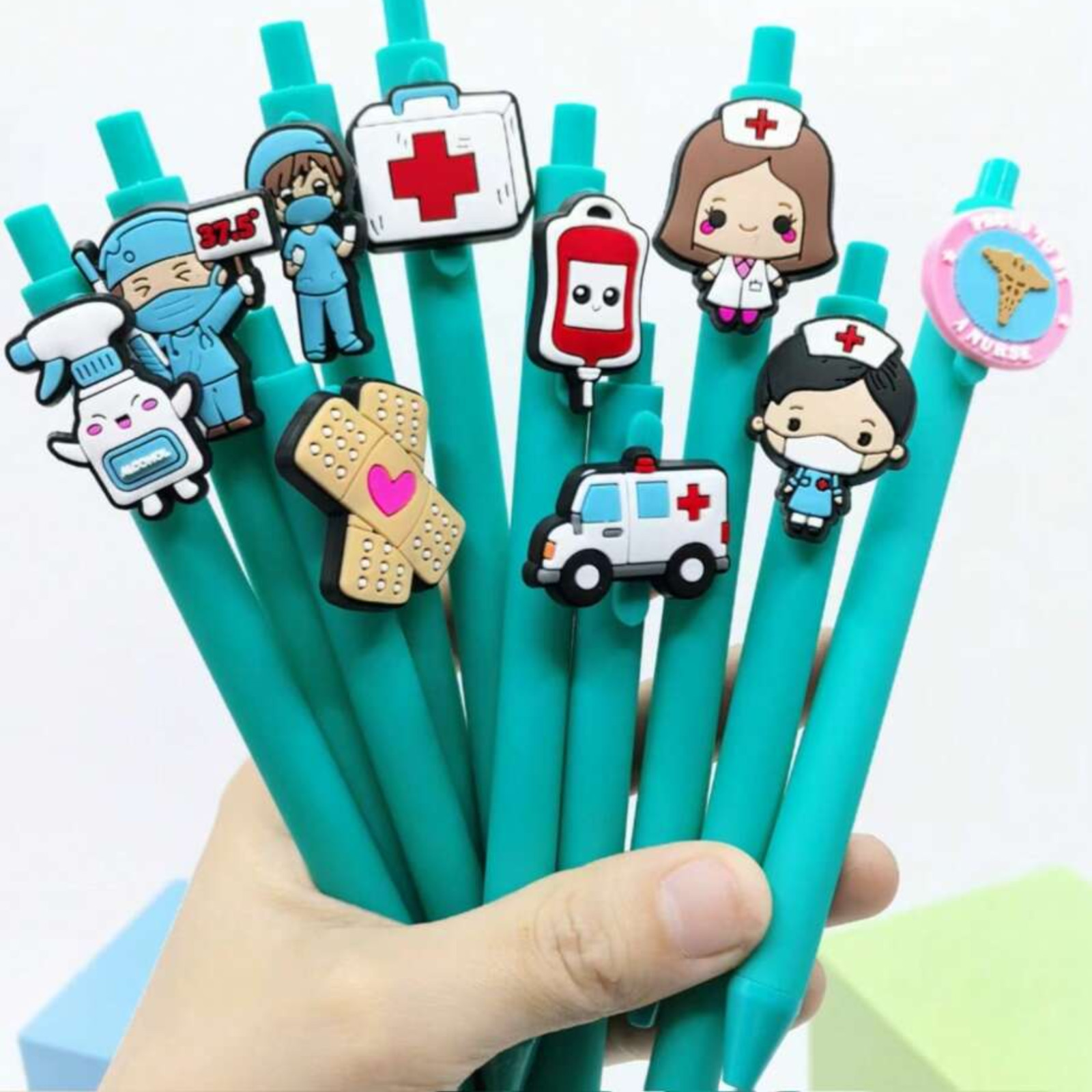 Ballpoint Pens Medical Design 1.0mm Office Desk Record Writing Set Nurse Doctor