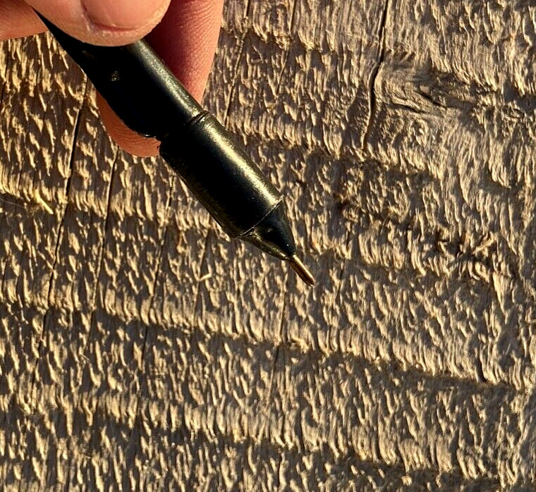 Vintage Souvenir Mini Ballpoint Pen Pistol USSR Ukrainian Sellers