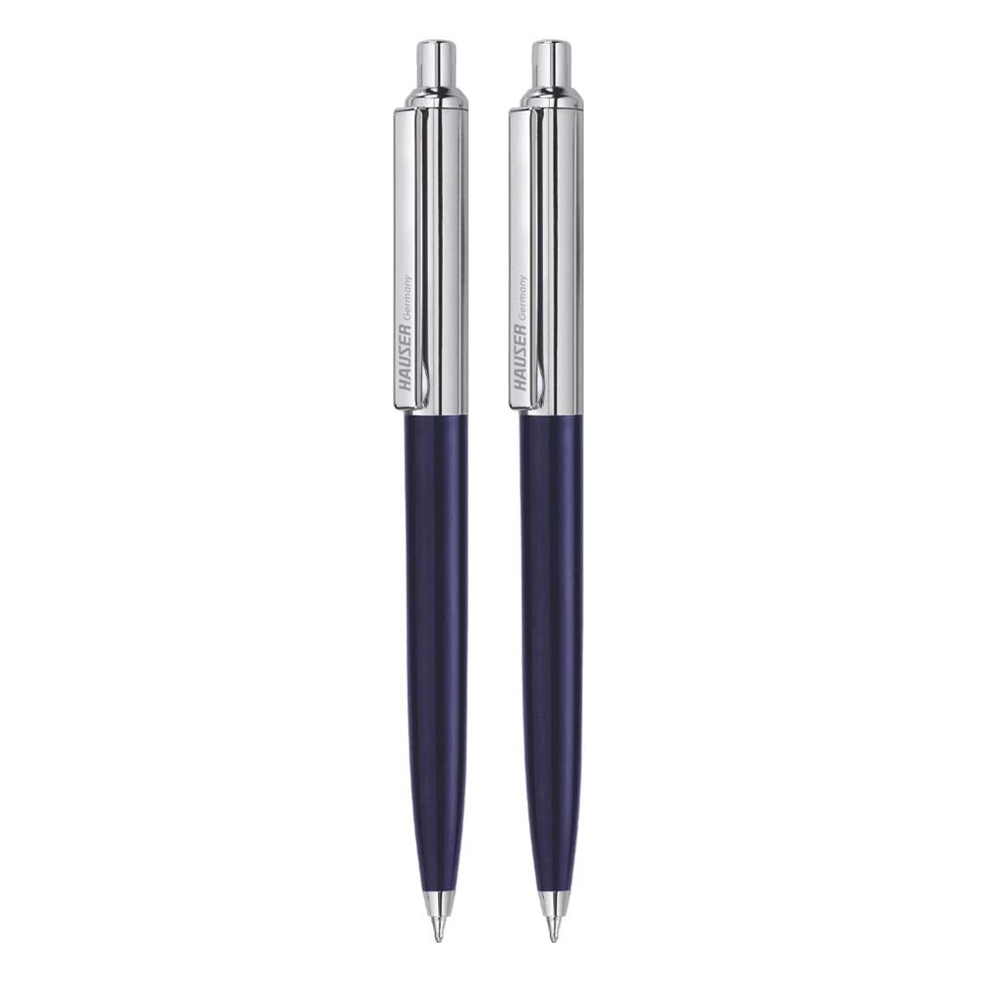 Hauser Berlin Half Metal Ball Pen Retractable Mechanism With Smudge Free Writing