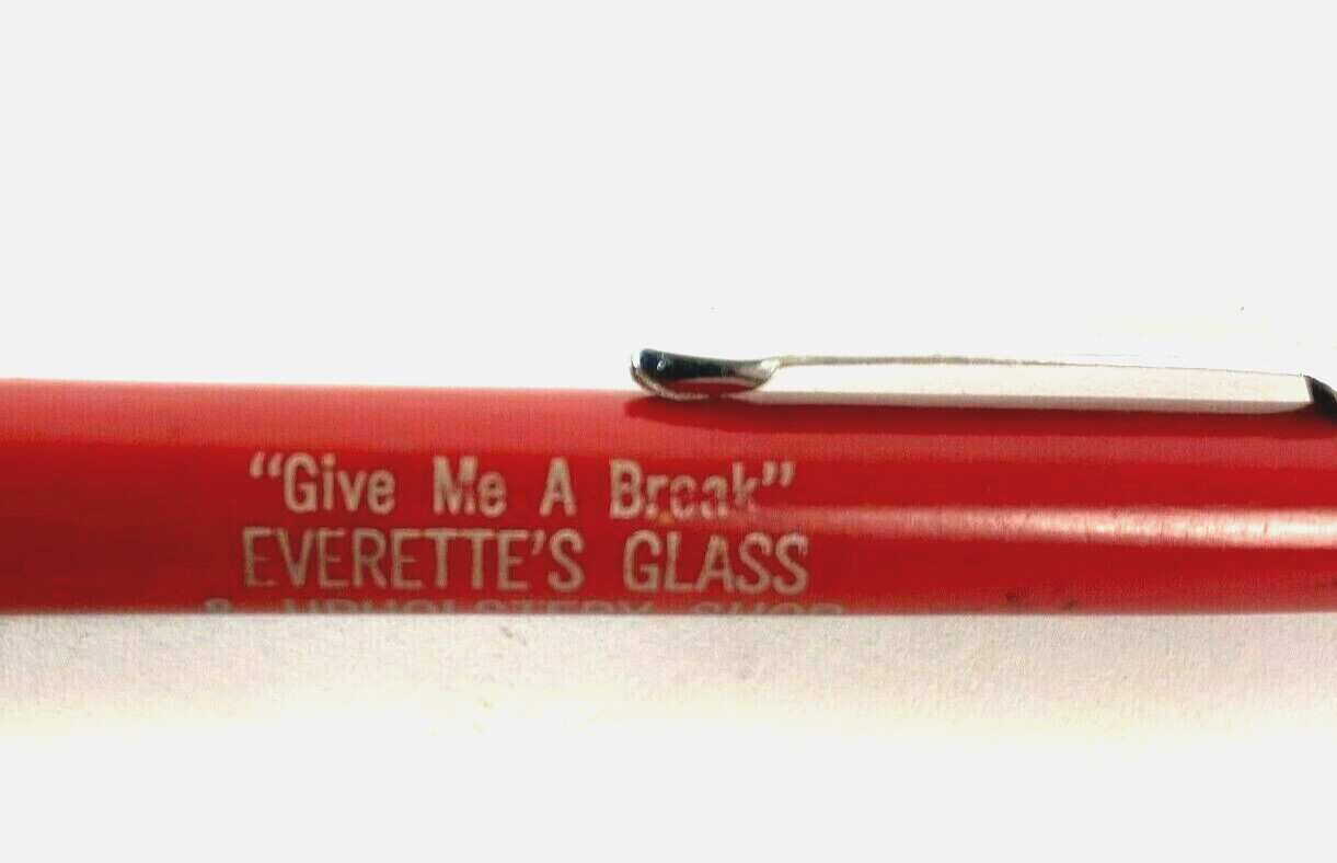 Ritepoint Advertising Pen Everette Glass Upholstery Little Rock AR Vintage