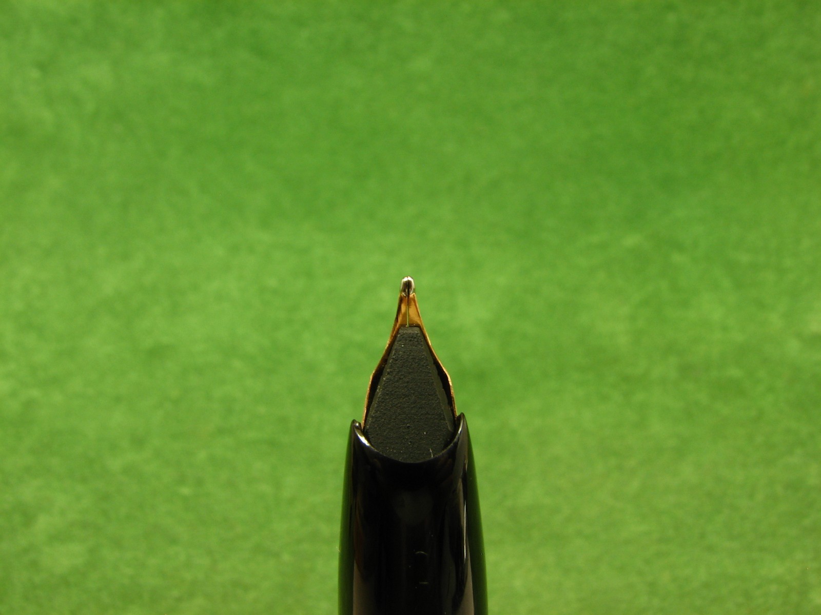 Vintage SOYUZ Goldplated Fountain Pen 14K Gold Nib USSR 1970s NOS