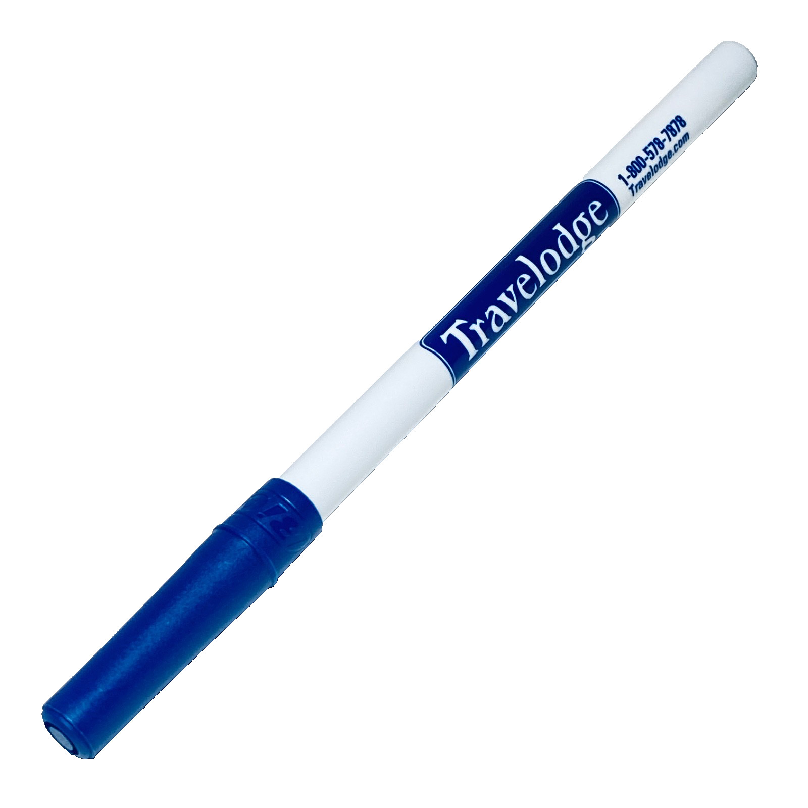 Vtg Bic Pen Promo Travelodge Branded Logo Hotel Blue Ink Travel Ballpoint Cap z
