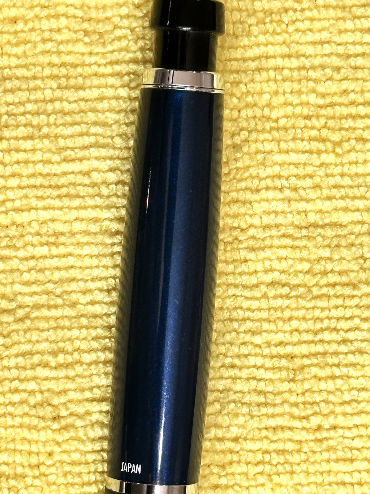 Paper Mate PhD Midnight Blue Ballpoint Pen, imperfections, 2nds, rated good