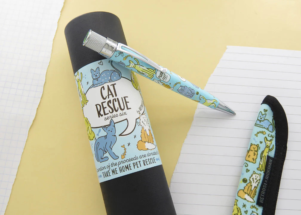 Retro 51 Tornado Ballpoint Pen, Cat Rescue #6