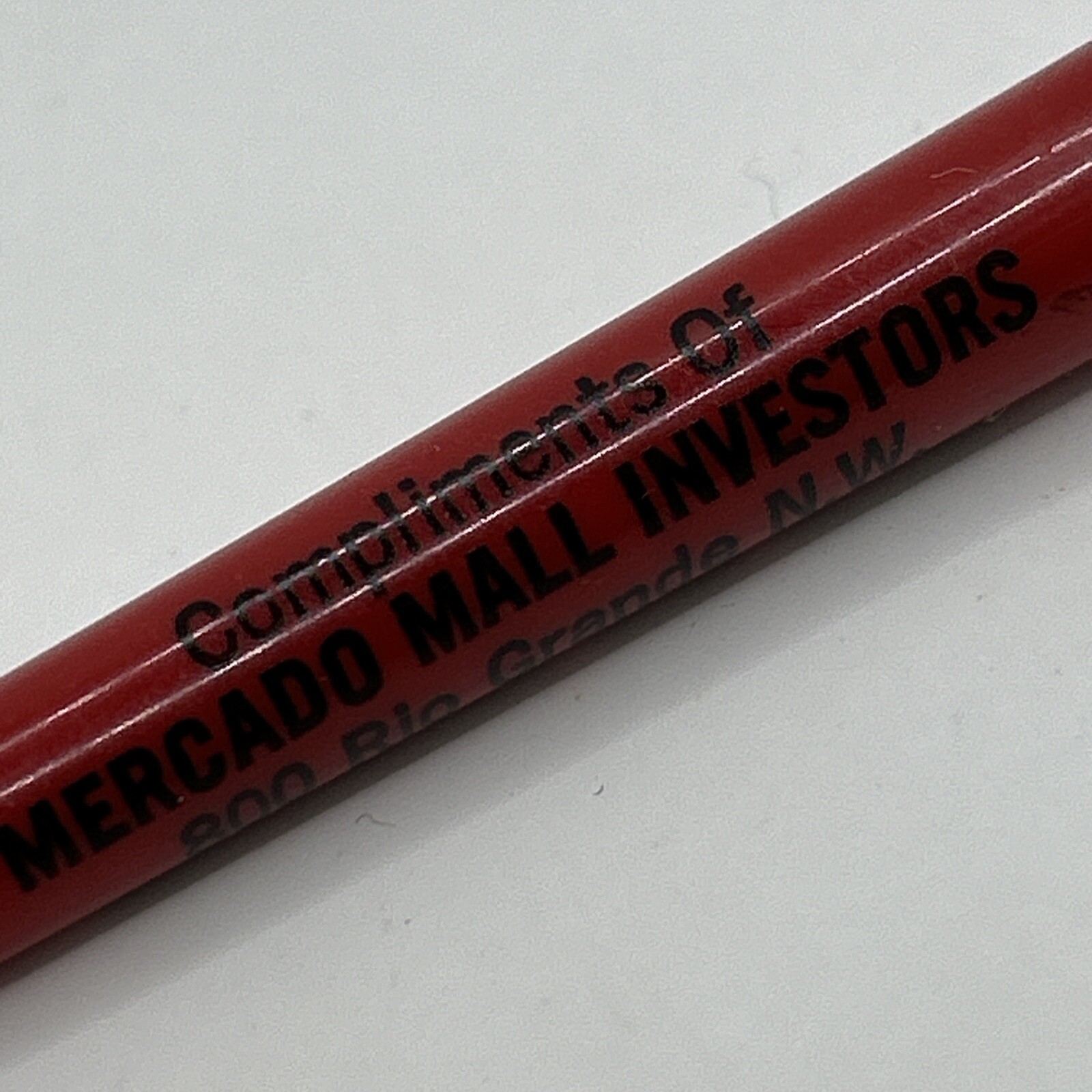 VTG Ballpoint Pen Mercado Mall Investors Albuquerque New Mexico