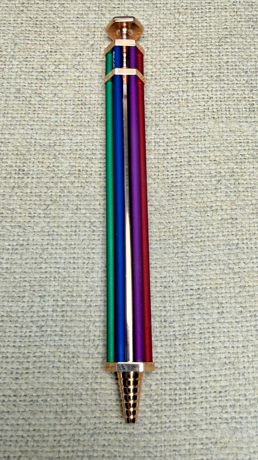 Parafernalia Lo Pas Ballpoint Pen – Rainbow ALP1006 – New Old Stock