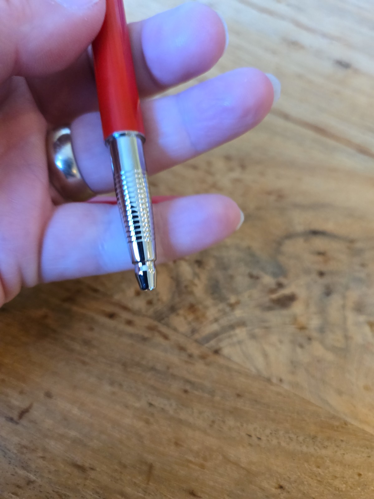 Vintage Unique Rare Pilot Execu Gel Rollerball Red Pen Please read! Execugel