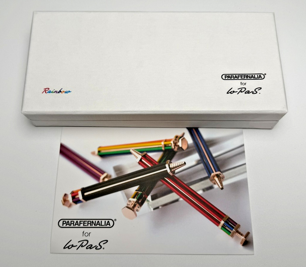 Parafernalia Lo Pas Ballpoint Pen – Rainbow ALP1006 – New Old Stock