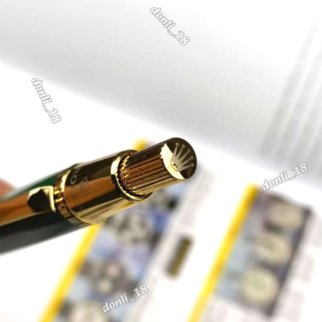 ROLEX Green Gold Ballpoint Pen AD VIP Gift Limited Collector Edition