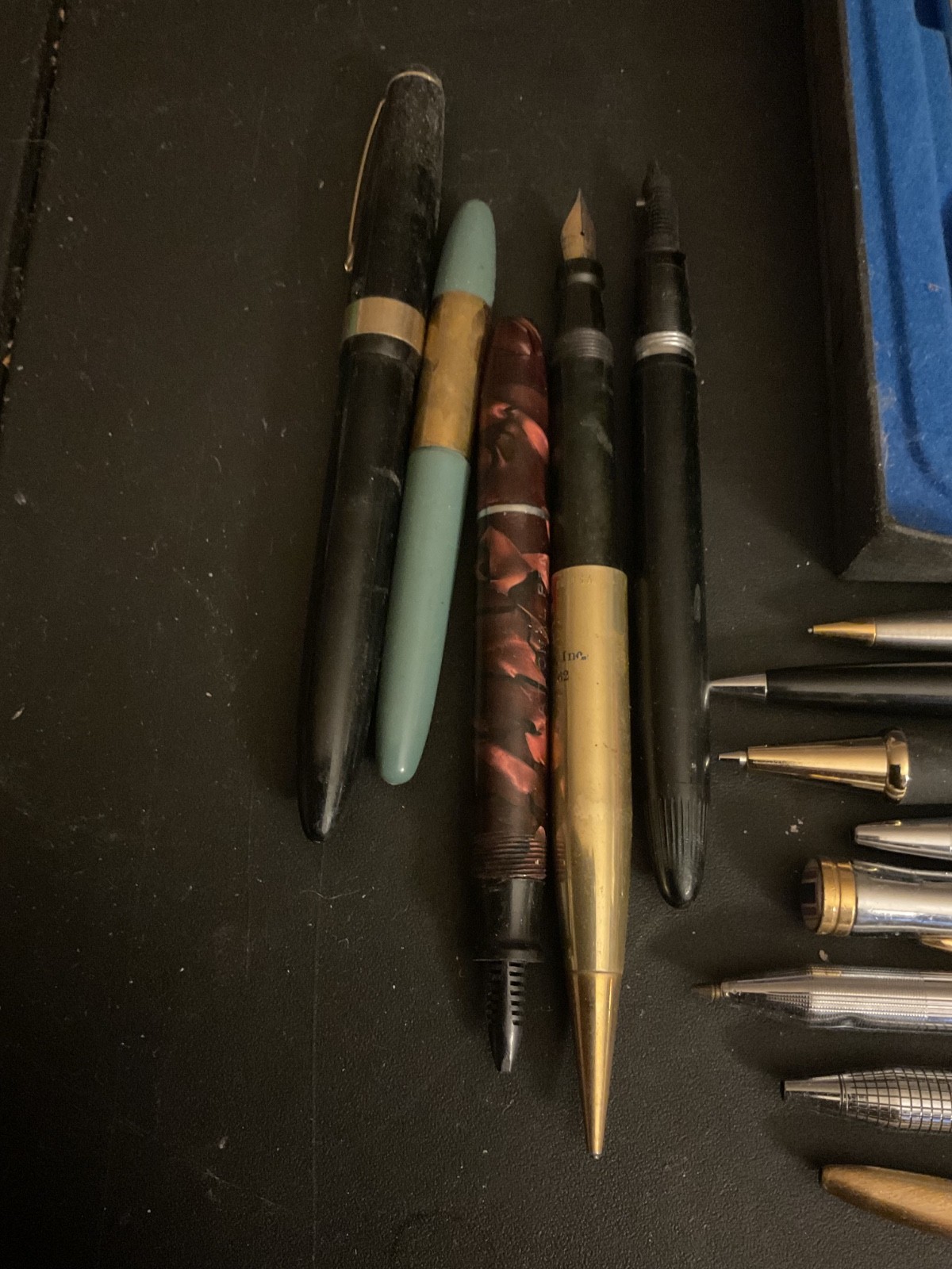 Vintage Lot Of Pens-Untested, Various Brands, Types
