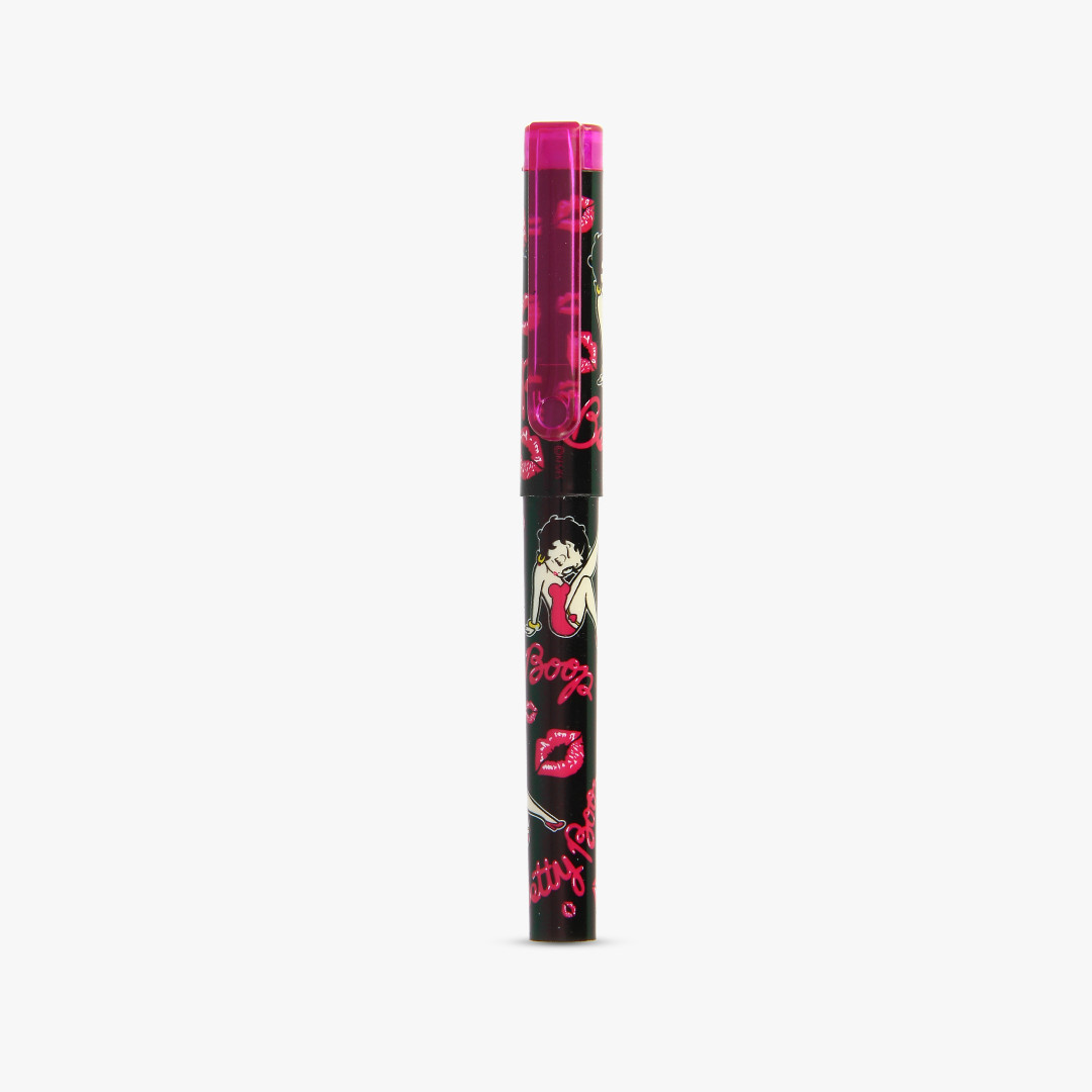 Betty Boop Lip Kiss Pen–Smooth Writing Smudge-Proof Ink Fine Point Tip Gift
