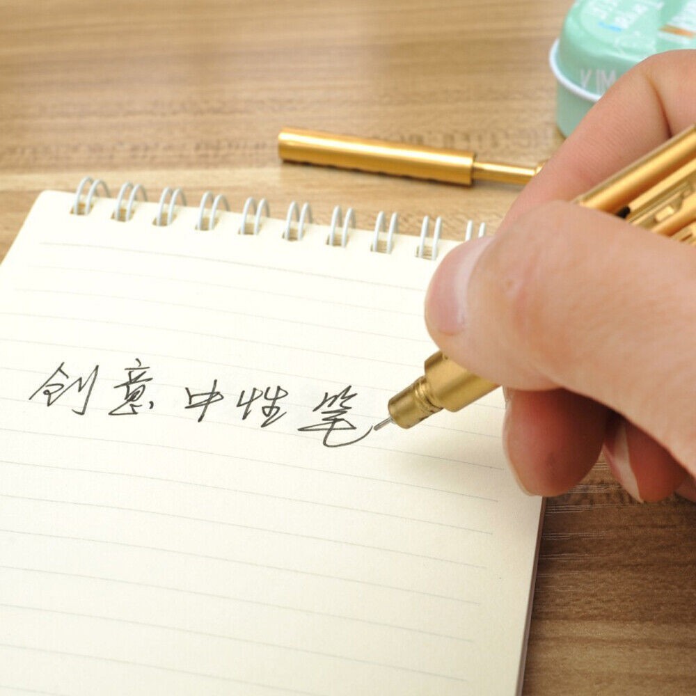 1Pc Rifle Shape Ballpoint Pen Black Ink Stationery Ball Point Novelty Pen USA~