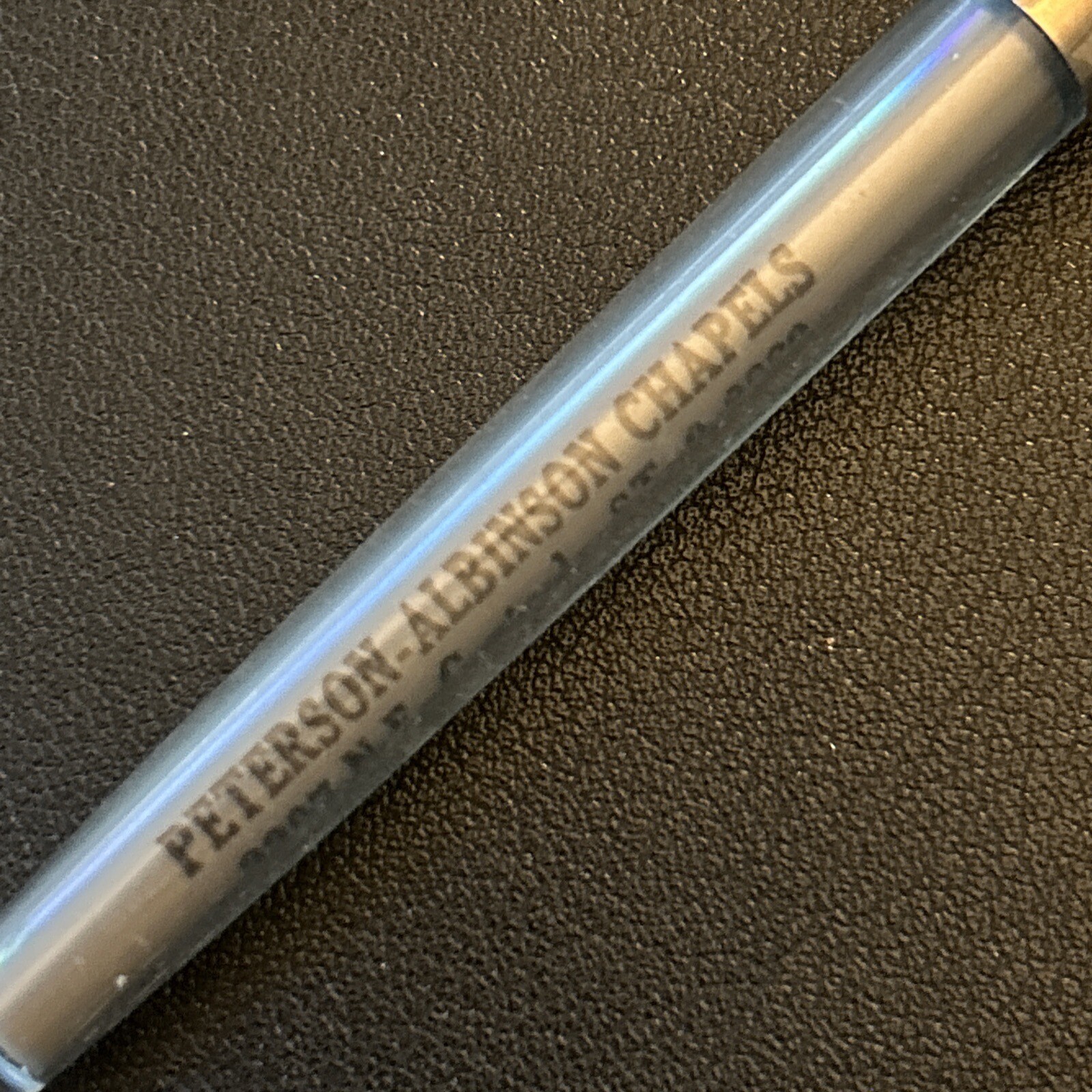 VTG 1960s Rocket Ballpoint Pen Peterson Albinson Chapels Minneapolis Minnesota