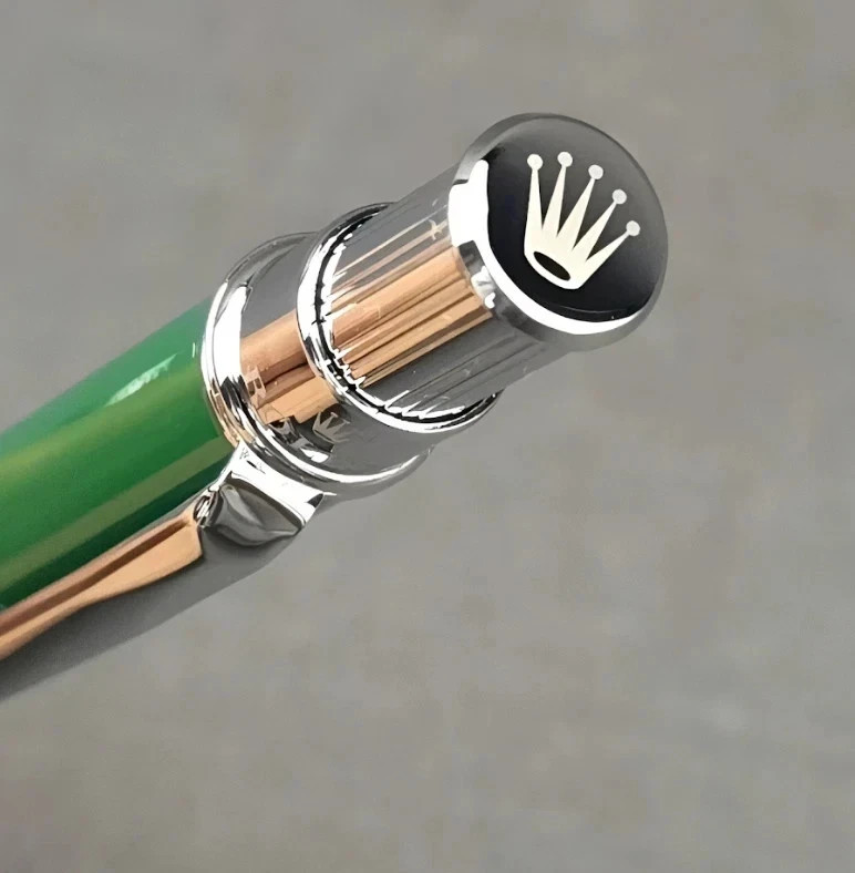 Rolex Emerald Green Oyster Ballpoint Pen – Click Action VIP Gift New In Box