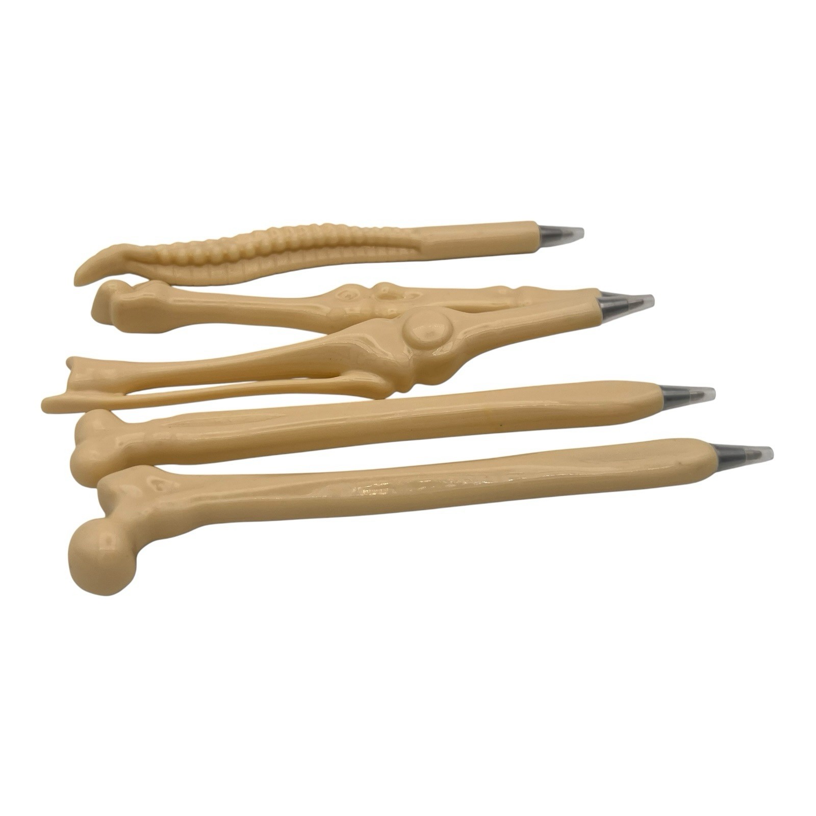 5pcs Bone Shape Ballpoint Pens Set – Nurse Doctor Medical Student Gift