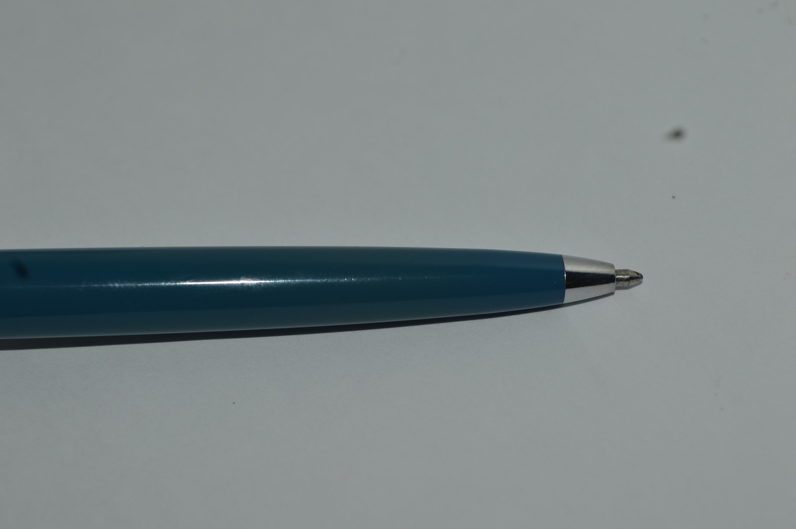 PAPER MATE Profile #2 Reg Grip Ballpoint Pen Blue Barrel Made In USA 1990s