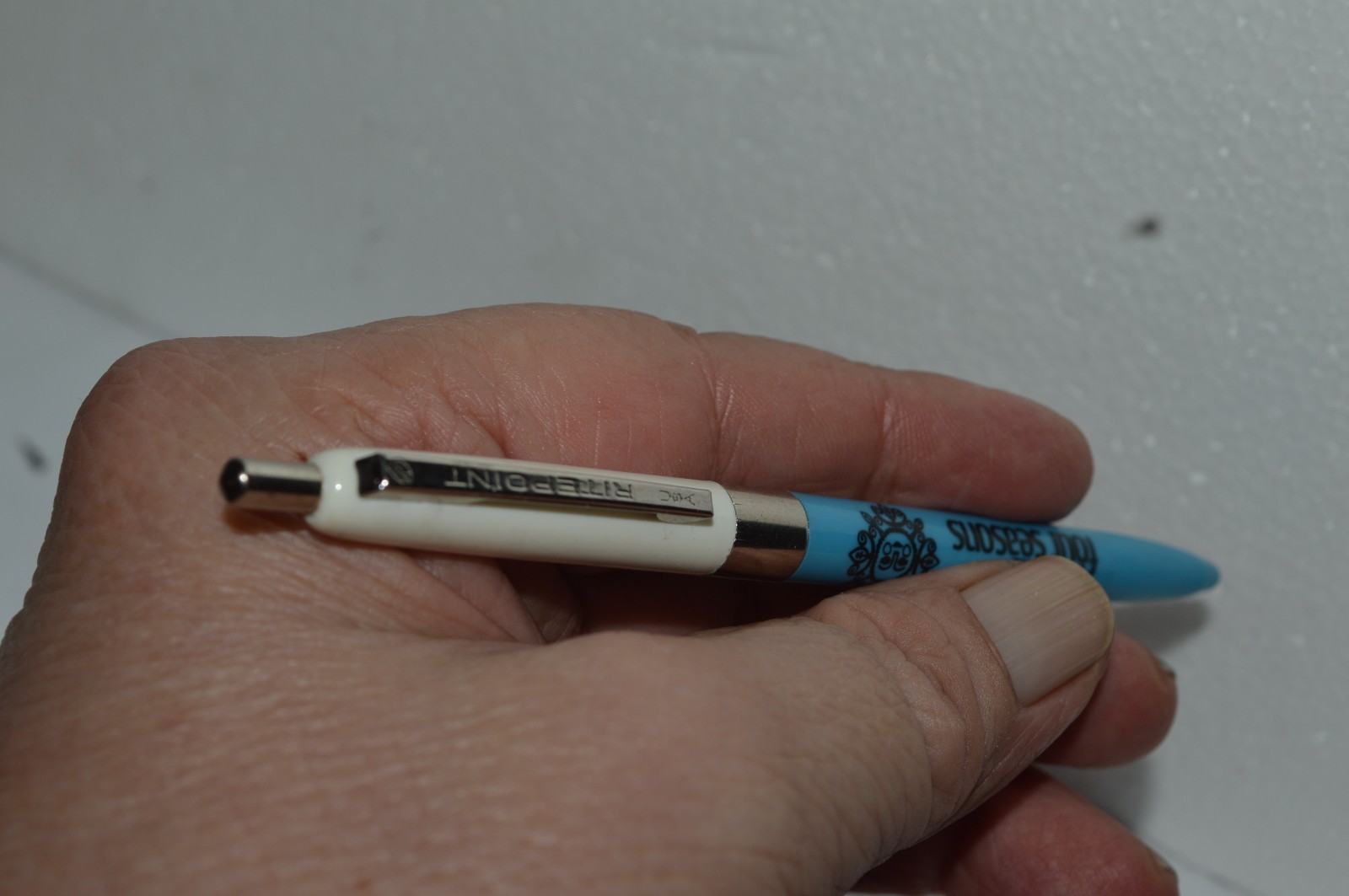 RITEPOINT Budgeteer #22 Ballpoint Pen Salesman’s Sample Made in USA Circa 1970’s