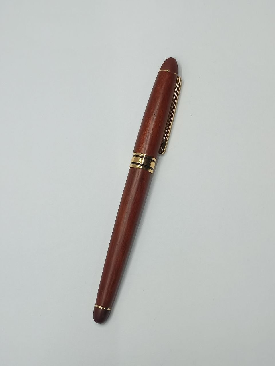 Vintage Soviet wooden ballpoint pen Unused since 1990 Prestigious appearance
