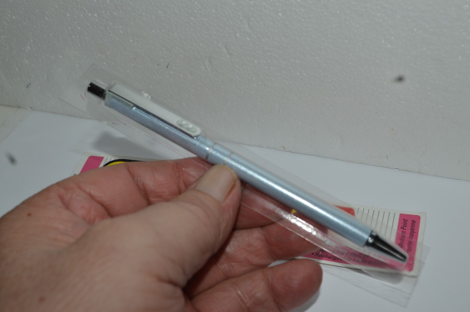 PAPER MATE Limited Edition Ball Pen Pearlescent Gray Made In Japan 1993 MIP