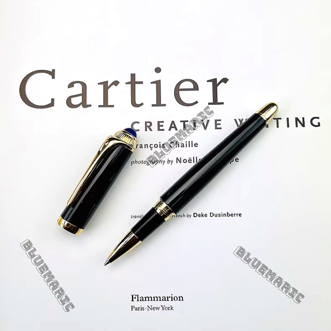 CARTIER Palladium Finish Rollerball Pen New In Box Luxury Executive Gift