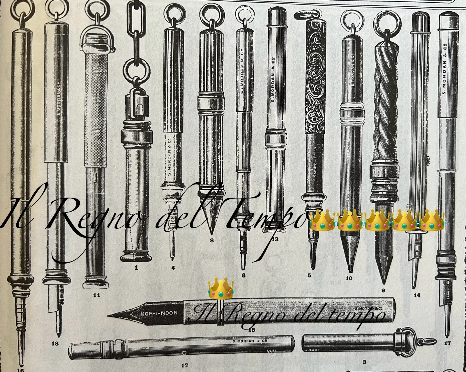 Celluloid Marbled Mechanical Pencil With Hook Charm Vintage 1930