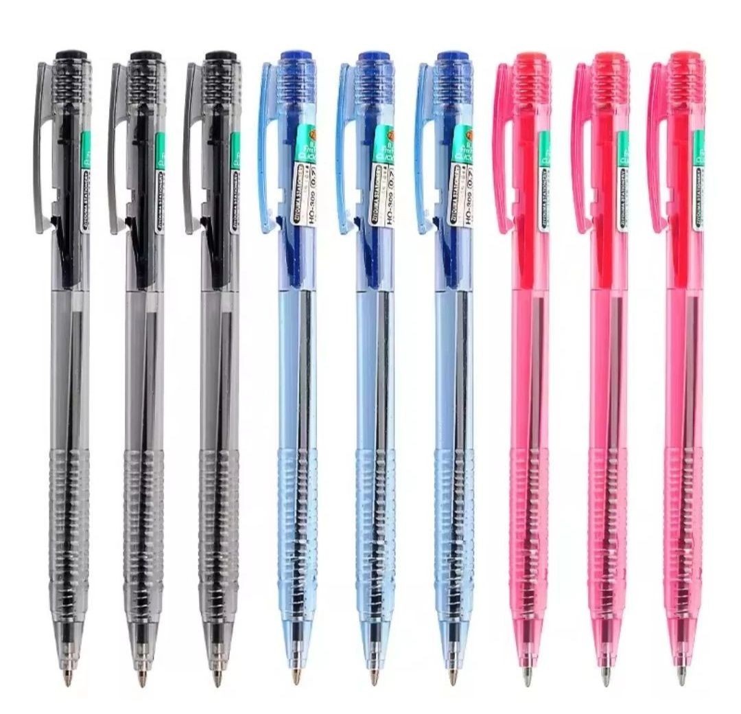 2 PCS Students Ballpoint Pen 0.7mm Point Writing Pens Office School Stationery