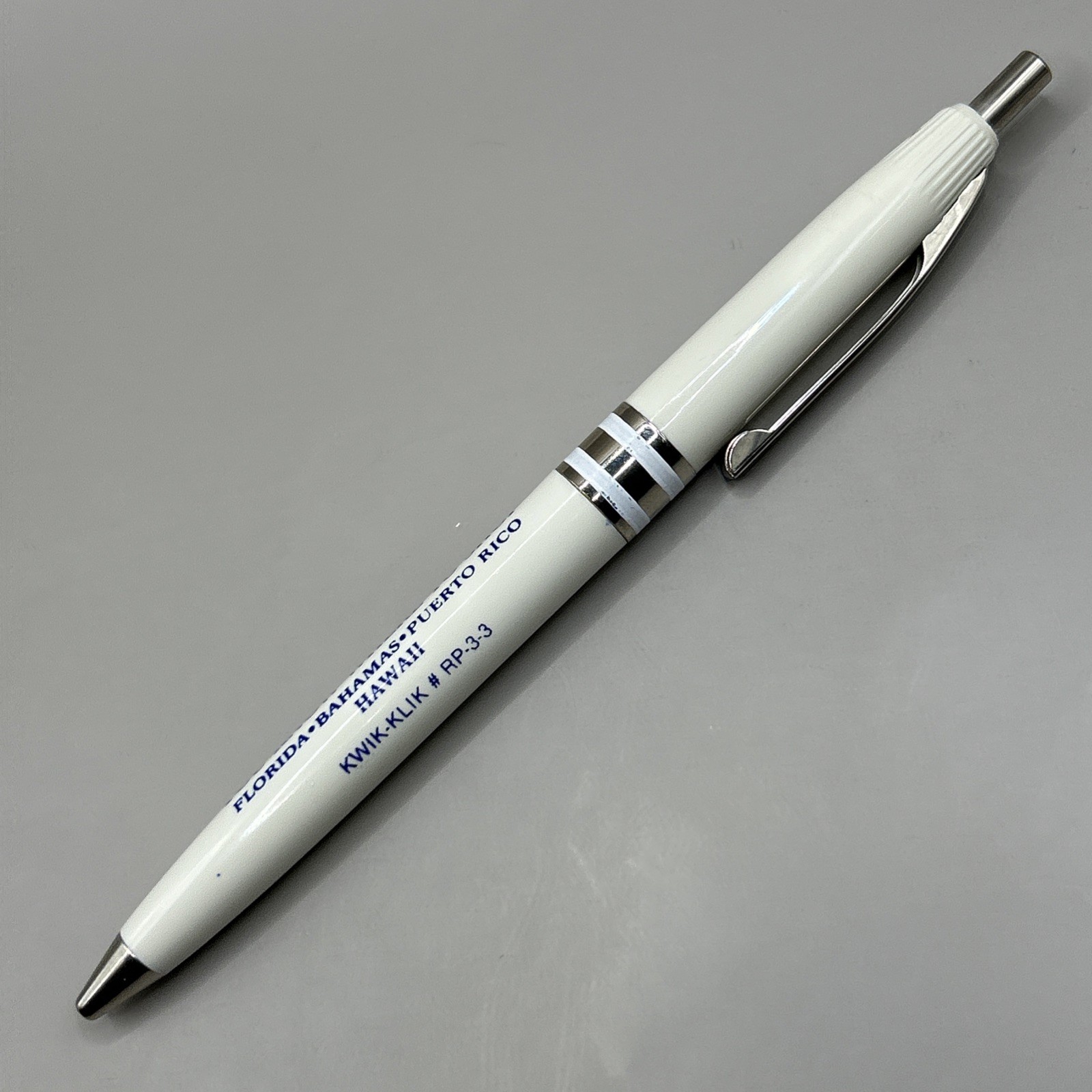 VTG Kwik Klik Sample Ballpoint Pen TWA Trans World Airlines