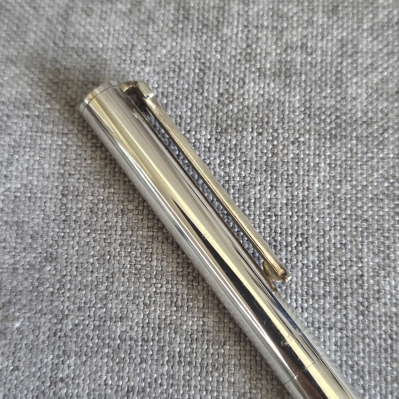 Vintage Tiffany & Co Sterling Silver Ballpoint Pen 925 USA T Clip Inscribed