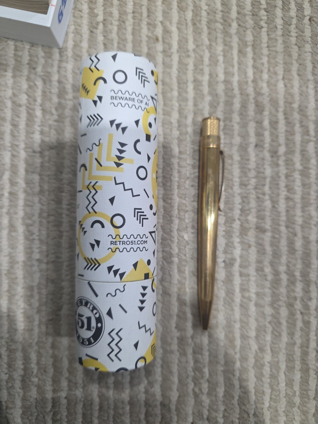 Retro 51 RAW BRASS VRR-2119. New Open. Has Been Handeled