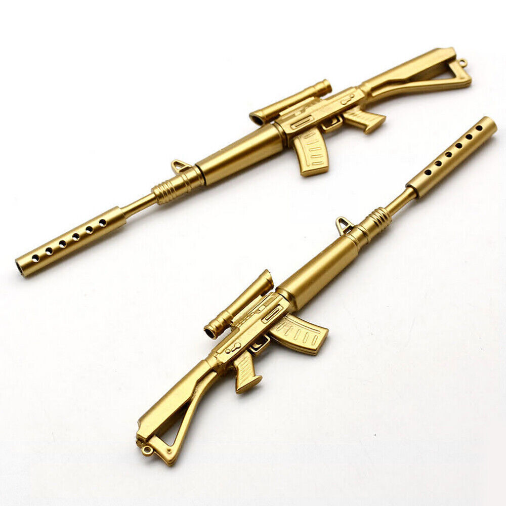 1x Creative Pen Black Ink Writing Pens Rifle Gun Shape Gel Pen Stationery Office