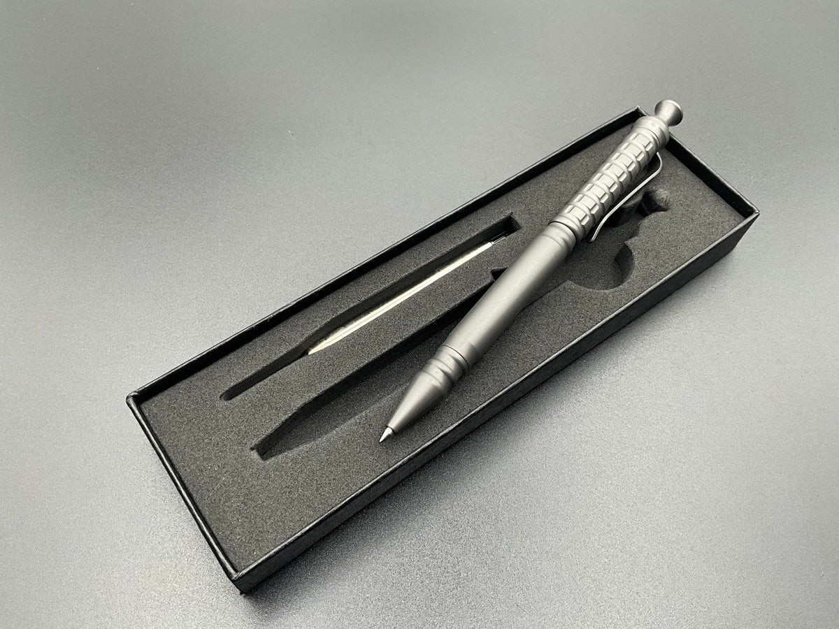 Ketuo Titanium Frag Pattern Ball Point Pen