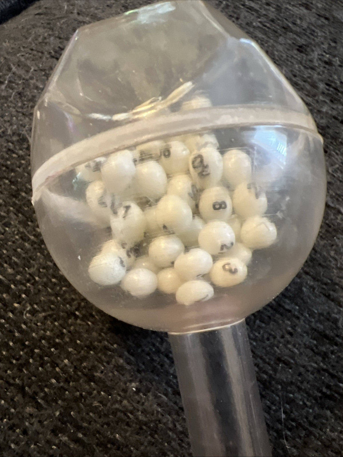 Vintage Novelty Lotto Pen for Lottery Drawing Numbers from~ One to Fifty