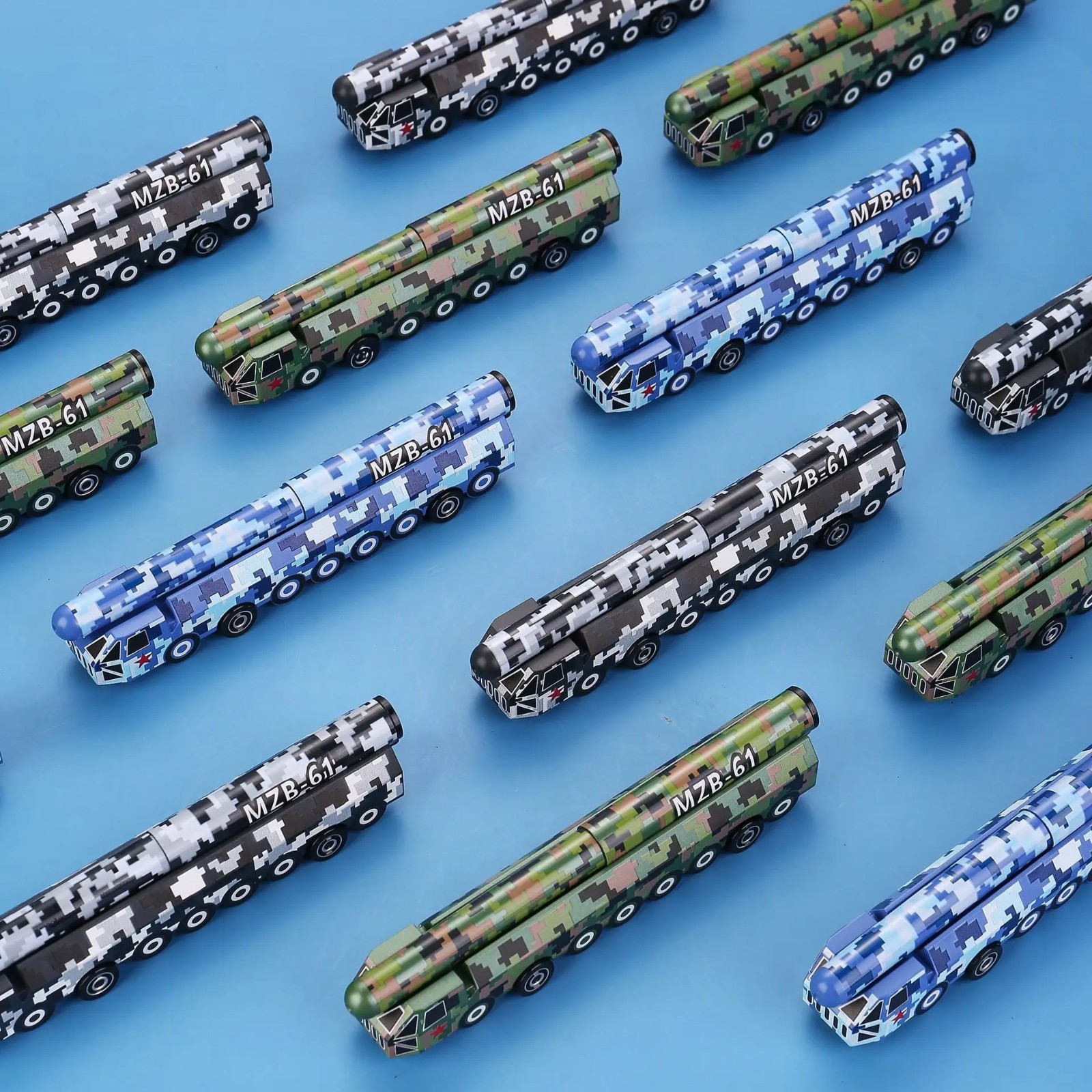 Dongfeng 61 Missile Design Gel Pen 0.5mm Creative Toy Model Pen RANDOM COLOR