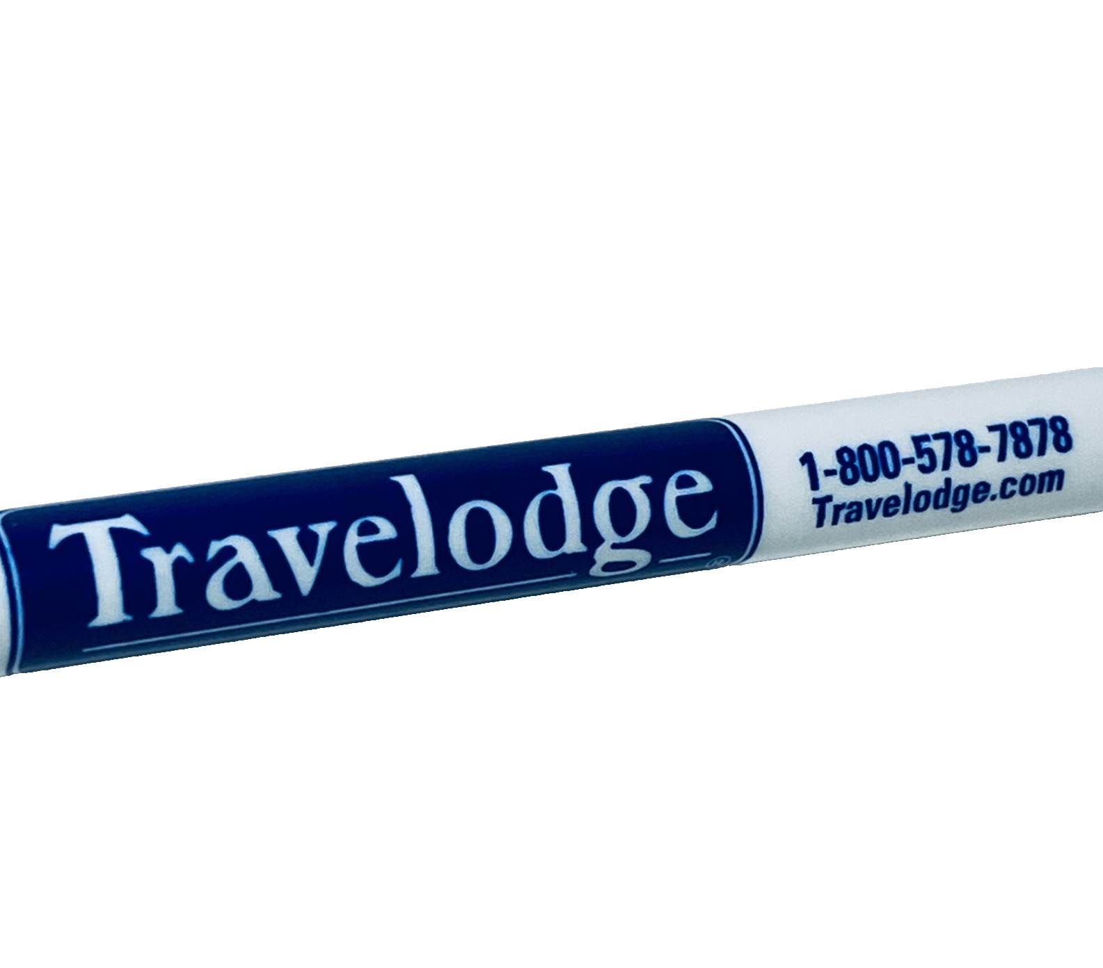 Vtg Bic Pen Promo Travelodge Branded Logo Hotel Blue Ink Travel Ballpoint Cap z